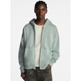 No Boundaries Boxy Oversized Fit Fleece Zip Hoodie Sweatshirt with Long ...
