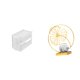 thumbnail image 1 of Dispensador de pañuelos de papel con forma de hoja, moderno, acrílico, figura decorativa de hierro, soporte de papel higiénico de pared, escultura par, 1 of 8