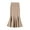 Khaki, variant on Fishtail Skirt Elastic High Waist Hip Wrapped Maxi Skirt Solid Color Office Lady Knitting Long Skirt Work Leisure Wear
