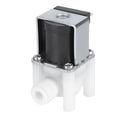 thumbnail image 2 of Électrovanne d'Entrée d'Eau, Sans Fuite DC12V Électrovanne de Distribution d'Eau Normalement Fermée pour Chauffe-Eau Solaire, 2 of 8