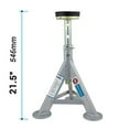 thumbnail image 5 of ESCO 10498 Jack Stand, 3 Ton Capacity, Silver, 21.5", 5 of 5