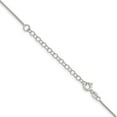 thumbnail image 3 of Finest Gold Sterling Silver 1 mm Round Box Chain with 2 in. Extension, 3 of 4