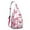 Rose-red-5, variant on Waterproof Hiking Sling Backpack for Women – Lightweight Floral Crossbody Chest Bag with Adjustable Strap, Botanical Wildflower Travel Backpack for Outdoor & Everyday Use