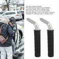 thumbnail image 3 of Car Door Support Handle with Lightweight, Comfortable Design, Aluminum Alloy, Silicone Auto Internal Auxiliary Grab Aids, Set of 2, for Seniors, Handicapped, Vehicle Sit to Stand, 3 of 7