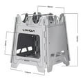 thumbnail image 3 of Lixada Poêle Compact en Titane pour la Randonnée, le Camping et les Aventures en Plein Air (Lixada, Lot de 5), 3 of 7