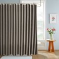 thumbnail image 4 of Shower Curtains for Bathroom, Vintage Brown, Waterproof Fabric Shower Curtain, Ombre Abstract Minimalist Geometric Decorative Bathroom Curtain for Bathtub, 72"x78", No Hooks Included, 4 of 9