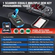 LAUNCH X431 IMMO Plus 2024 Key Fob Programming Tool Car Diagnostic Scanner with PROG3 Bi-directional, ECU Coding, 39+ Services, 2 Years Free Update