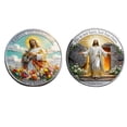 thumbnail image 5 of Rourlinge Easter Commemorative Coin, Exquisite Holiday Collectible Keepsake, Religious & Festive Symbol Challenge Coin for Gifts & Decor, 5 of 6