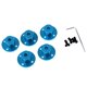 thumbnail image 1 of Acoplamiento de guía de motor de brida rígida Zulema 8mm azul, 1 of 8