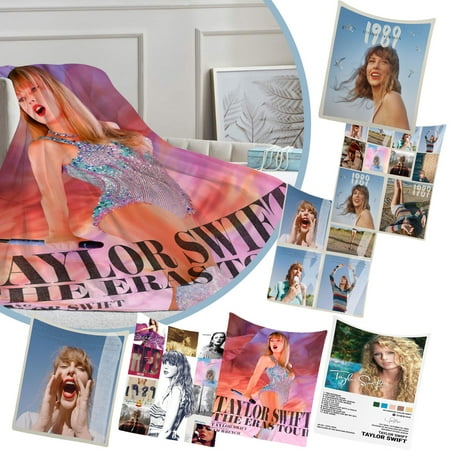 

TS Tour Merch Swift Fans Blanket The Eras Tour Swift Fans Facecloth Blanket Christmas Gift Home Sofa Cover Blanket Holiday Decorative Blanket