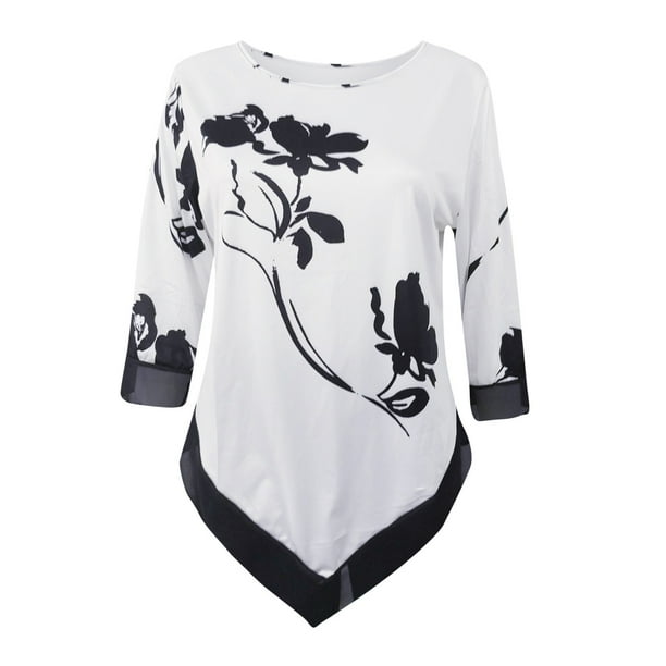 B91xZ Womens Tops Dressy Casual Long Sleeves Tops Womens T Shirts