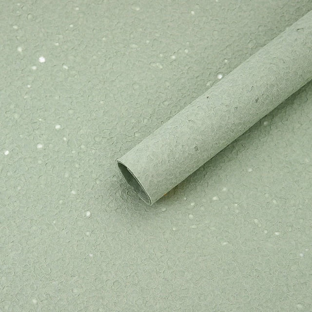 Nvzi gifts, flowers, gift box packaging paper, wrinkled stone texture paper, flower packaging paper (green)