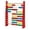 Red, variant on Wooden Counting Abacus Colorful Bead Frame Math Learning Tool Desktop Counting Toy for Home Learning Activity Beige 9.45x7.87x1.97Inch