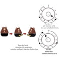 thumbnail image 2 of Bear Kitchen Timer Mechanical Kitchen Timer Clock Multipurpose Lovely Kitchen Cooking Tools ANGGREK Otros, 2 of 7