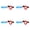 Blue, variant on 4pcs Whistles 120dB Safety Signaling Whistles with Adjustable Neck Strap Waterproof for Kayaking Fishing