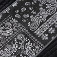 thumbnail image 5 of Mens Baggy Sweatpants Corduroy Paisley Print Casual Pants Relaxed Fit Straight Leg Spring Fall Lightweight Japanese Style Trousers Black M, 5 of 9