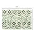 thumbnail image 6 of Unique Bargains Plastic Placemats Set of 6 for Dining Table Decor Indoor Green, 6 of 6