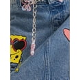 thumbnail image 6 of Spongebob X Justice Girls Denim Skirt, Sizes XS - XLP, 6 of 9