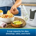 Oster 3Cup Mini Food Chopper with Tempered Glass Bowl