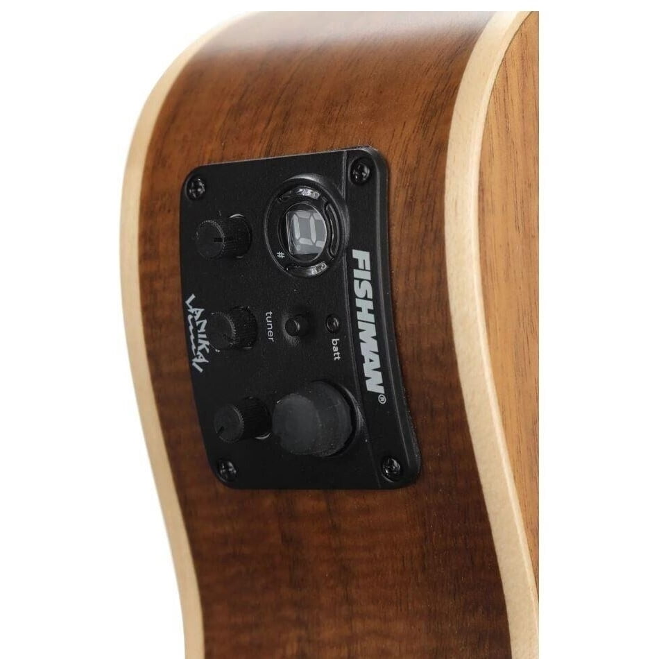 Lanikai Model ACST-T Solid Top Acacia Tenor Size Ukulele with Padded Gig Bag