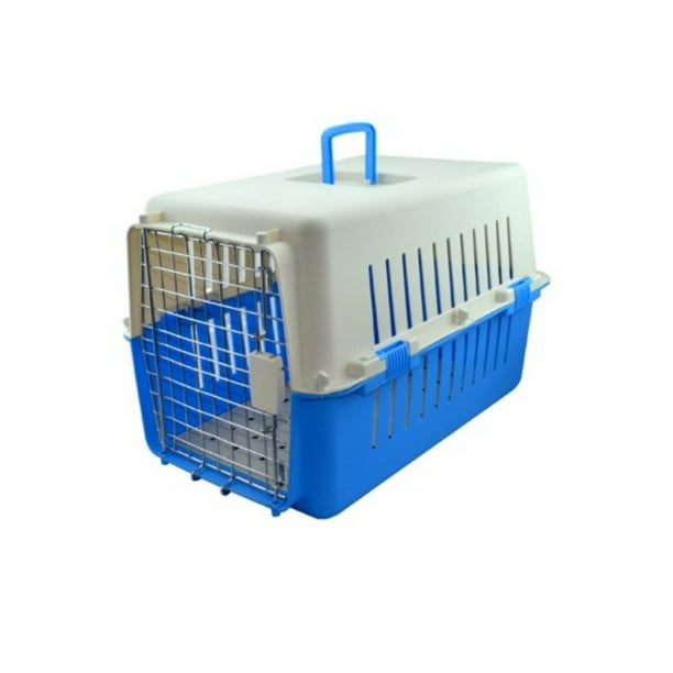 Transportadora Chica P/Perro Azul Cielo 61x40x39cm Sunny Sunny SPC-03
