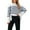 Royal Blue, variant on Women's Retro Casual Loose Fashion Winter Knitted Striped O-Neck Sweater, Vintage and Warm, Great for Casual Outings and Holiday Gatherings,Beige,S