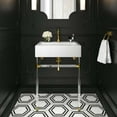 thumbnail image 1 of Modway Redeem 24" Acrylic Wall-Mount Bathroom Vanity in Clear White, 1 of 8