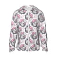 thumbnail image 1 of KLL Sweat à Capuche Extérieur Protection Solaire UPF 50+ pour Hommes et Femmes, Manches Longues, Pêche, Randonnée, Performance, TTG, 1 of 7