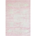 thumbnail image 1 of Unique Loom Bromley Vintage Country Rug 7' x 10' Rectangular Pink/Ivory, 1 of 1