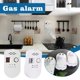 thumbnail image 2 of Detector de gas de conexión directa con pantalla digital sensible y detector de gas combustible. Alarma de detección de gas., 2 of 7