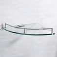 thumbnail image 4 of Moyic CornerShelf Floating Glass Rail SUS304 Stainless Fence Reinforced Tempered Polishing Bathroom Steel Glass Triangular Mirror Juegos de accesorios de baño, 4 of 6