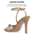 thumbnail image 6 of Journee Women's Vanita Heeled Dress Sandals, Widths Available, 6 of 7