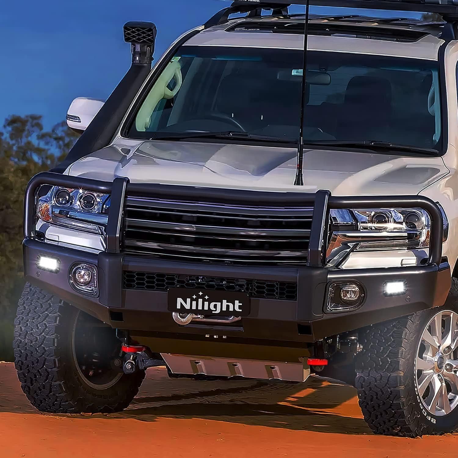 Nilight 6 Inch LED Light Bar Combo 39W Flood Spot Offroad Truck SUV Driving