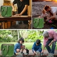 thumbnail image 6 of Shoreew Garden Tools Bucket Bag Multiple Pockets 7.9 Gallons Large Capacity Waterproof Durable Canvas Gardening Organizer Tote, 6 of 7