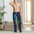 thumbnail image 6 of Lsque Dinosau Space Explorer Print Men's Pajama Pants, Lounge Pant - Comfortable Home Wear,Elastic Waistband, Stylish Design-X-Large, 6 of 9