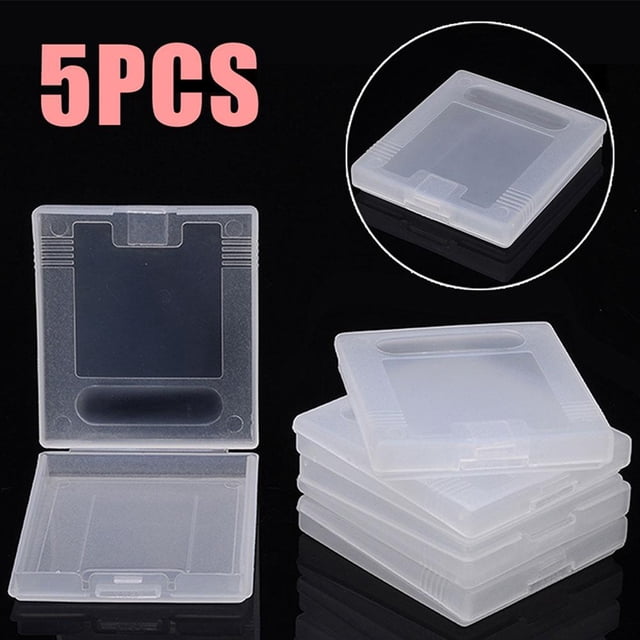 30x Plastic Game Card Cases Cartridge Dust Cover Box for Game Color GBC