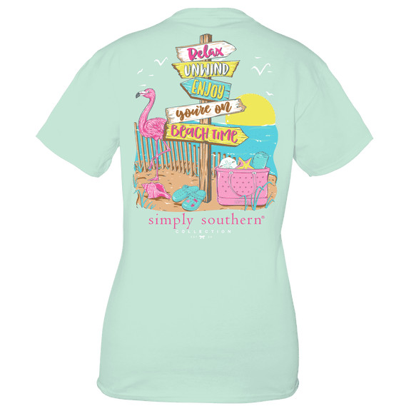 Simply Southern Preppy Beach Signs Breeze T-Shirt