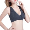 thumbnail image 4 of Women's Wireless Maternity Nursing Bra for Sleep Cotton Breastfeeding Bras Sleep Bra, 4 of 5