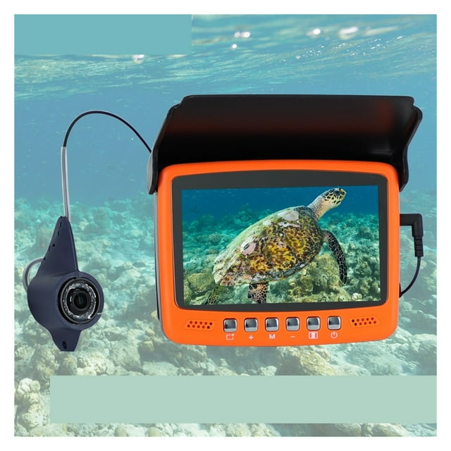 Caméra de Pêche sur Glace HD avec 8 Lumières Infrarouges de Vision Nocturne, Facile à Utiliser