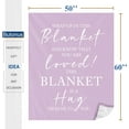thumbnail image 2 of Get Well Soon Gifts for Women,Gifts for Women,Inspirational Gifts Blanket 60"x50",Feel Better Gifts,Hug/Healing Blanket for Women, 2 of 6