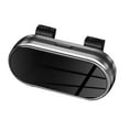 thumbnail image 2 of Soporte para gafas de sol para visera de coche, clip universal resistente para gafas de sol, gafas de coche Plata Negro, 2 of 9