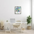 thumbnail image 2 of Fun Vivid Shih Tzu Puppy Animals & Insects Graphic Art Luster Gray Framed Art Print Wall Art, 2 of 6