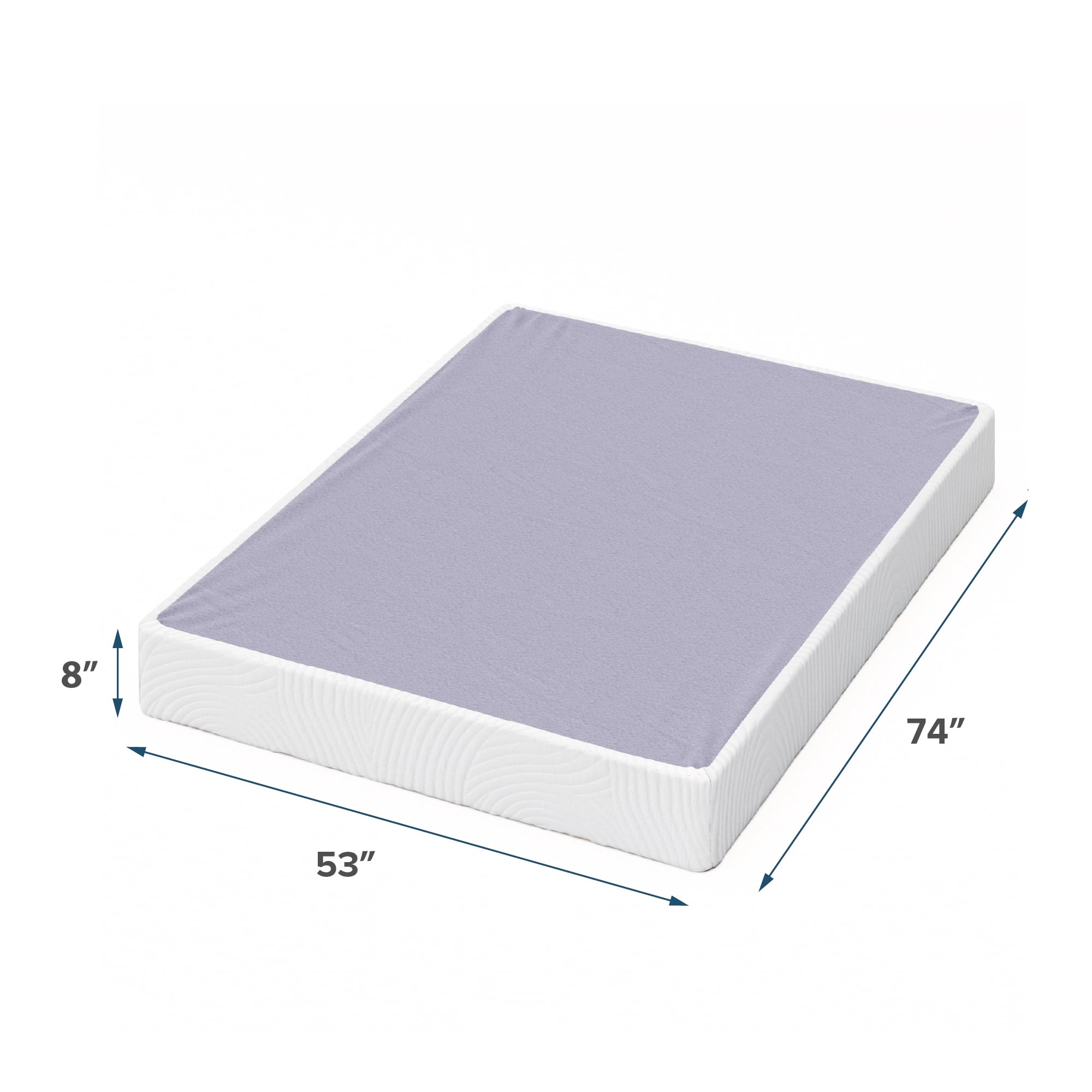 Zinus Jacob 8" Bamboo Box Spring Mattress Foundation, Full