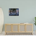 thumbnail image 2 of Stupell Under Pier Beach Waves Photography Landscape Photography Gray Framed Art Print Wall Art, 2 of 7