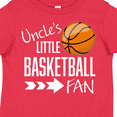 thumbnail image 4 of Inktastic Uncle's Little Basketball Fan Boys or Girls Toddler T-Shirt, 4 of 5