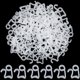 thumbnail image 2 of 100 piezas de ganchos NQ para luces navideñas exteriores blanco, 2 of 4