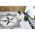 thumbnail image 6 of Furnish My Place Indoor Texas Star Rug with Jute Backing - 2 ft. x 4 ft., Multicolor, Novelty Western Décor, Area Rug for Living Room, Bedroom, Hallway, Plush, 6 of 9