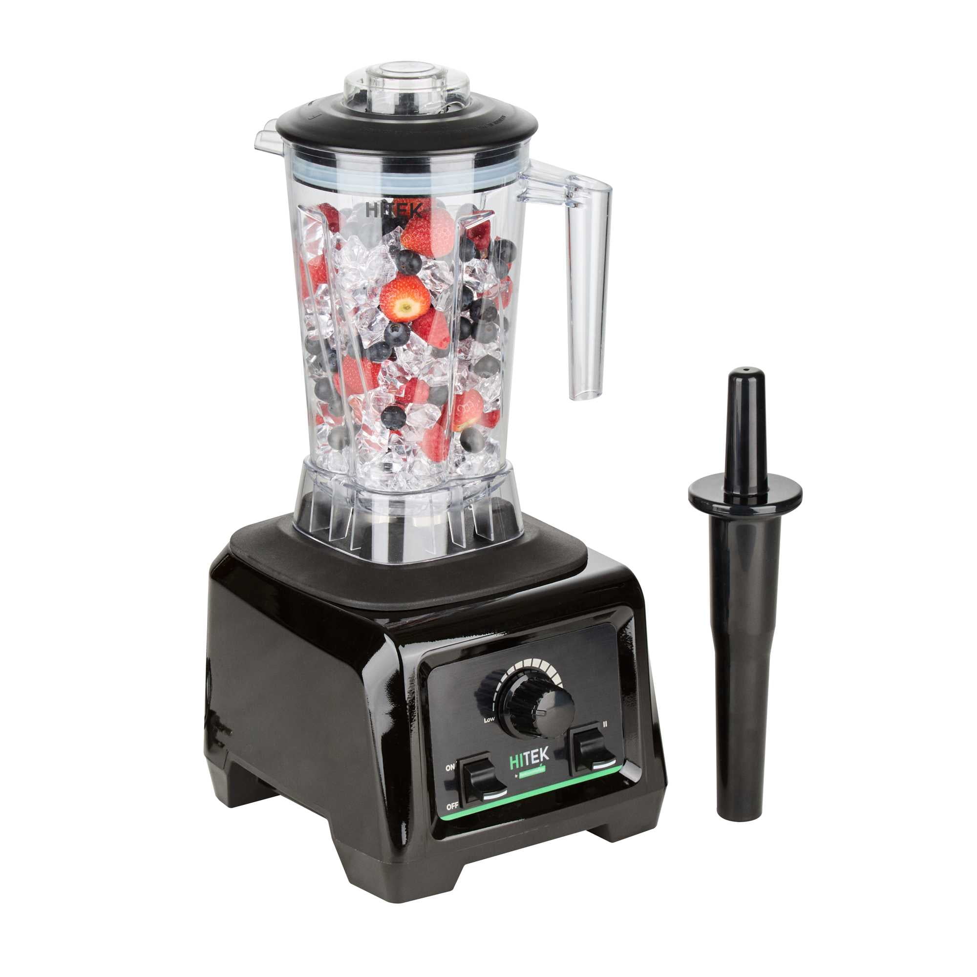 Restaurantware-Hi Tek 3 HP Commercial Blender, 1 Variable Speed Heavy-Duty Blender - 64-Ounce Tritan Jar, Toggle Control, White Plastic, Industrial, 3 HP Motor
