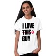 thumbnail image 5 of Love This Girl Guy Cute Matching Set Women's Graphic T Shirt Tees Brisco Brands X, 5 of 6