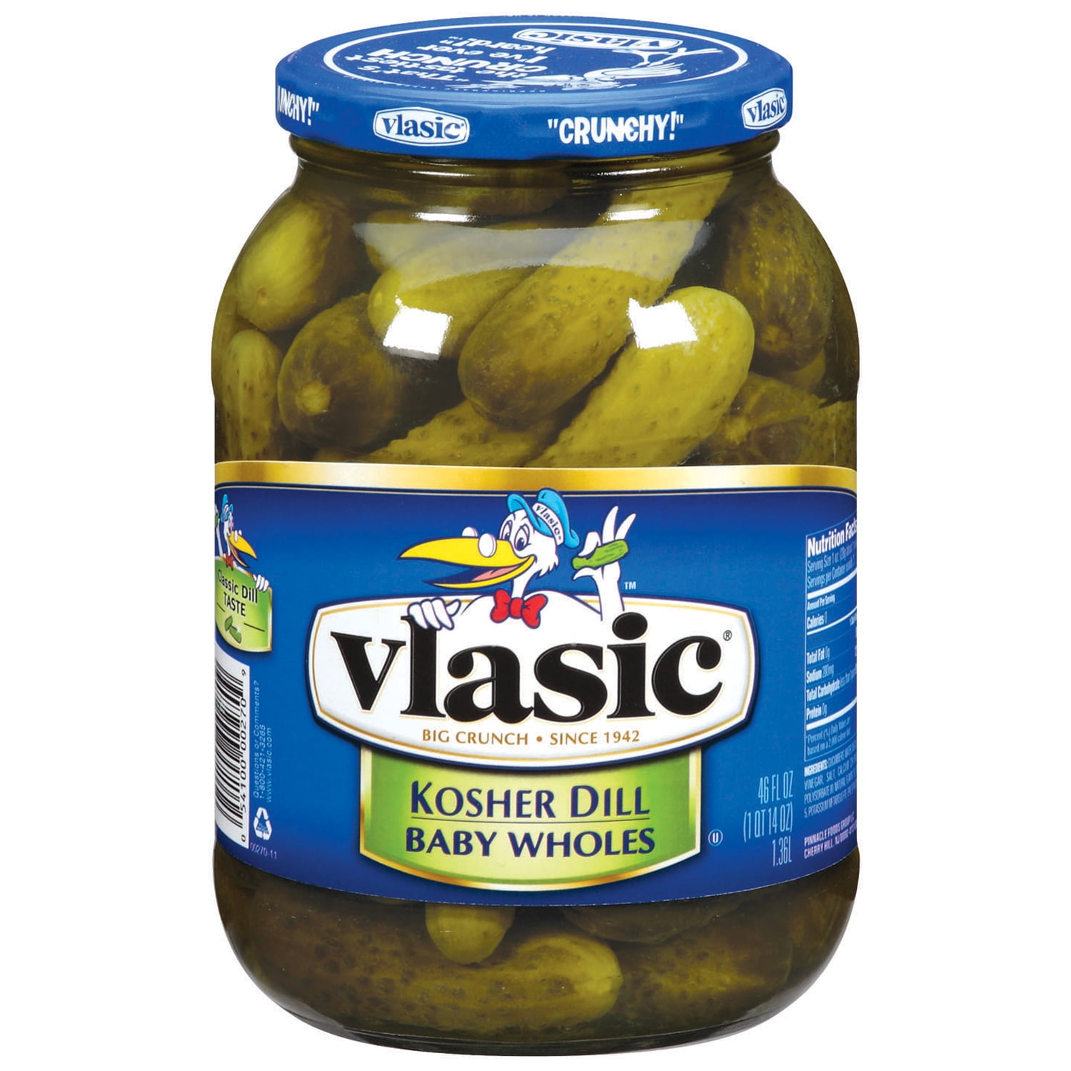 Vlasic is an excellent source of all kinds of pickles. 